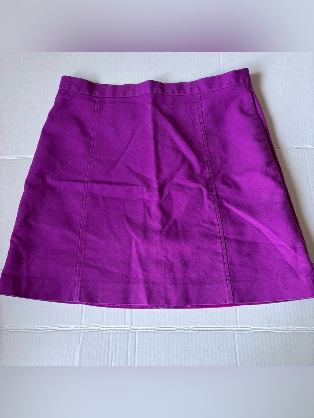 Vince Camuto Bright Purple Mini Skirt